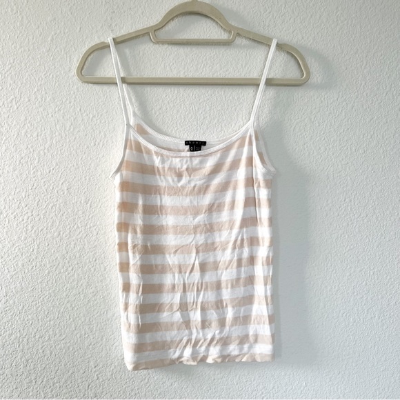 Artfish Women's Ribbed Spaghetti Strap Tank Top - Fitted Racerback Cami For Workout & Casual